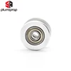 1 PC 2GT Idler Timing Pulley 20 Teeth Aluminum Alloy Perlin Passive 3mm 5mm Bore without Teeth for GT2 6mm Belt 3D Printer Parts ► Photo 3/4