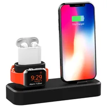 Charging Dock Stand Holder Station for Headphone AirPods IPad Apple Watch i Watch Series 1 2 3 iPhone 10 X 8 7 6 6S Plus
