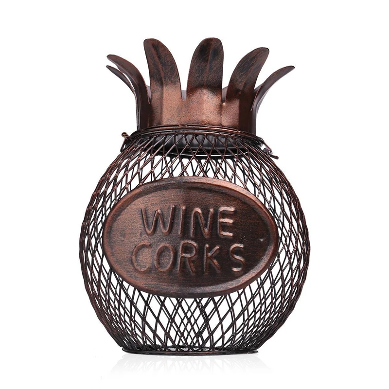 New-Nordic Wine Stopper Storage Container Wine Barrel Cork Container Home Decoration Process