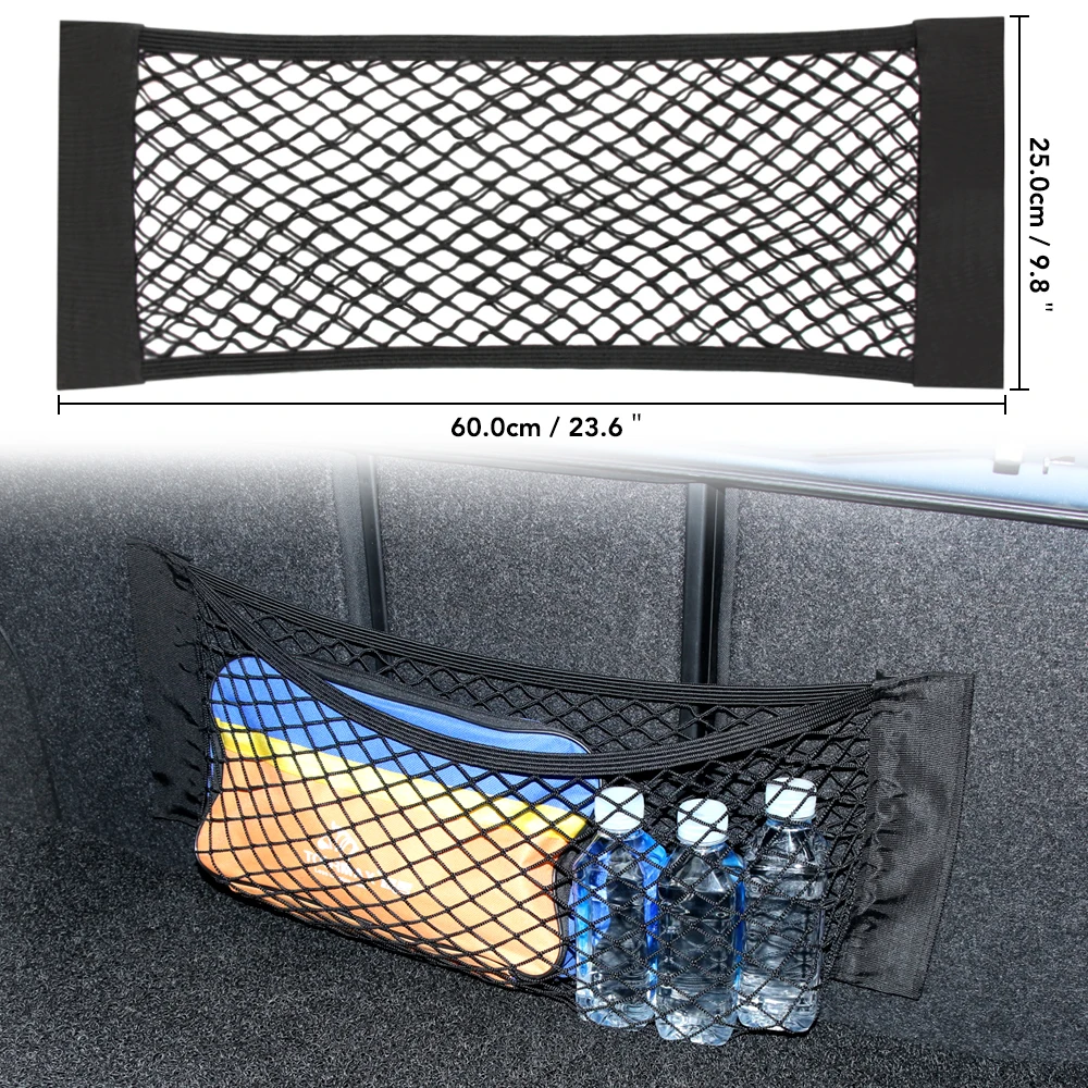 Car Trunk Box Storage Bag Mesh Net Bag for BMW E90 F30 F10 X5 E53 Audi A3 A6 C5 C6 8P Opel Insignia Alfa Romeo 159 giulietta