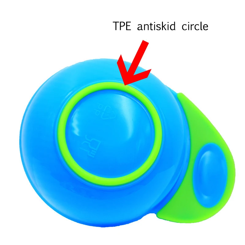 Детское питание Шлифовальные станки для овощей и фруктов мельницы дома Обеденный стол посуда прост в обращении противоскользящий дизайн с TPE снизу круг T0397