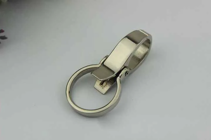 silver 10 шт./лот сумка для устройств и деталей, 4 цвета, сумка ключ крюк цепочка с застежкой-лобстером на скоба с собачкой для подключения кнопки - Цвет: silver