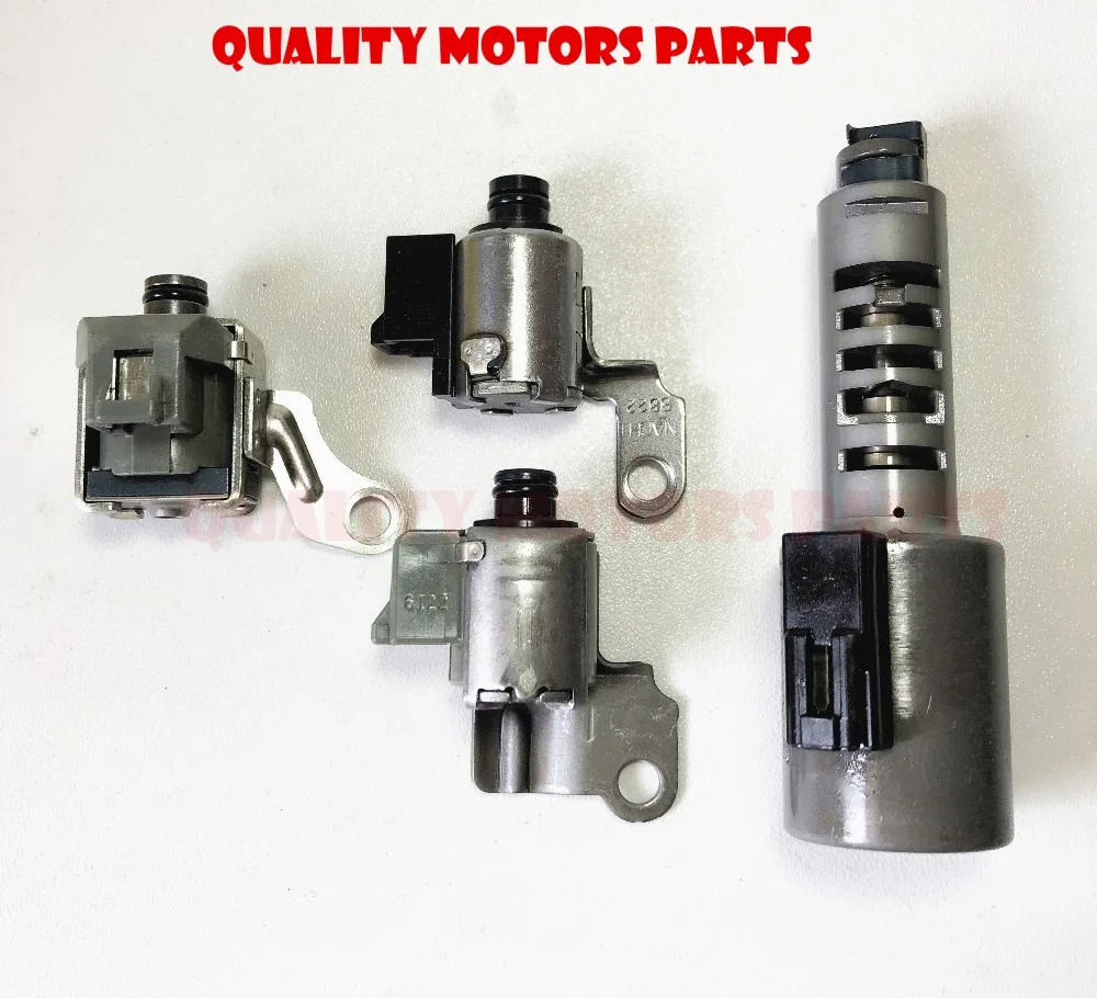 

AW50-40LE AW50-40LS AW50-40 AW50-42LE (AF14/ AF20/ AF22) transmission solenoids set 4pc for Volvo 850 t5 SAAB CHEVY