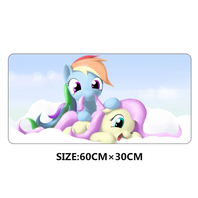 Большой коврик для мыши, 60*30 см, XL, My Little Pony, игровой коврик с героями мультфильмов, Лидер продаж, коврик для мыши для компьютера, ноутбука, настольные коврики - Цвет: 5