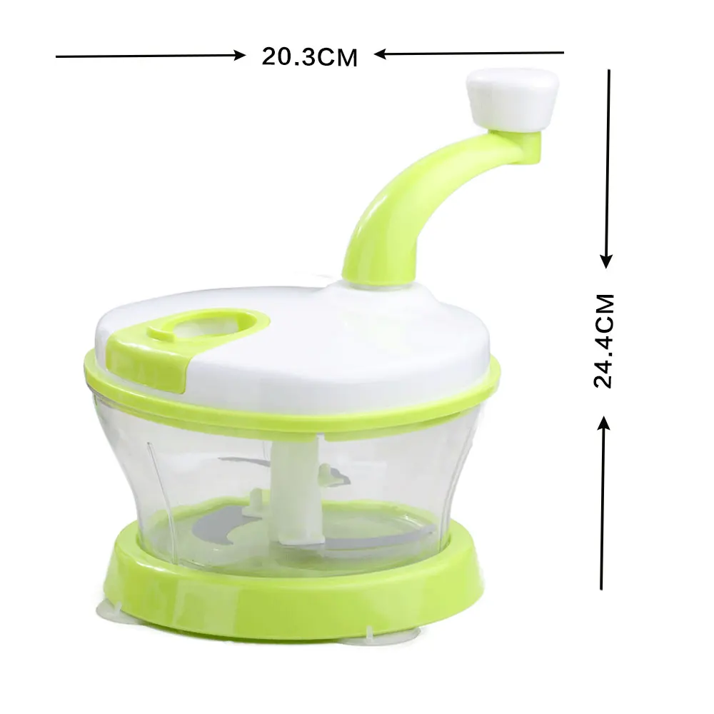  BYN Metal PP Blade Kitchen Small Meat Dicing Machine Manual Control Vegetable Chopper Tool Cake Egg - 33032045648