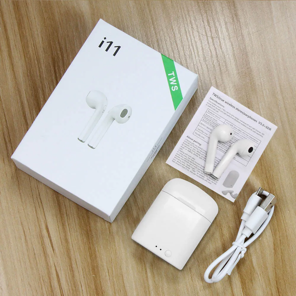 i11 Mini Wireless Bluetooth Earphone 5.0 Wireless Earphones Earpieces Earbud i7s With Mic For Xiaomi Smart Phone|Bluetooth Earphones & - AliExpress