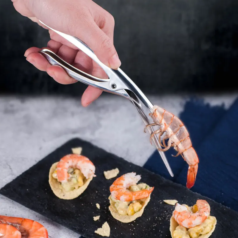 

vanzlife peeling shrimp artifacts shrimp shell removing tools shrimp line cleaning scissors peeling fish and shrimp scissors