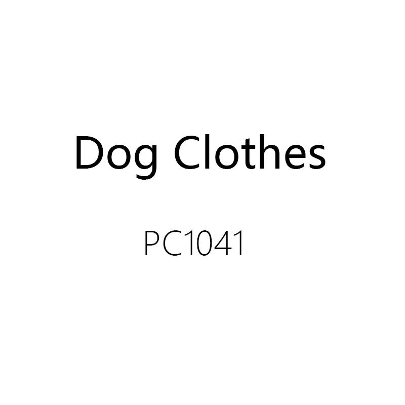 

Dog Clothes for Small Dogs Jacket for French Bulldog Dropshipping PC 1041