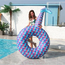 Inflatable swimming ring mermaid pool floats mattresses piscina Giant float adult rubber Ring pool party Mermaid water Toys Inflatable swimming ring mermaid pool floats mattresses piscina Giant float adult rubber Ring pool party Mermaid water Toys