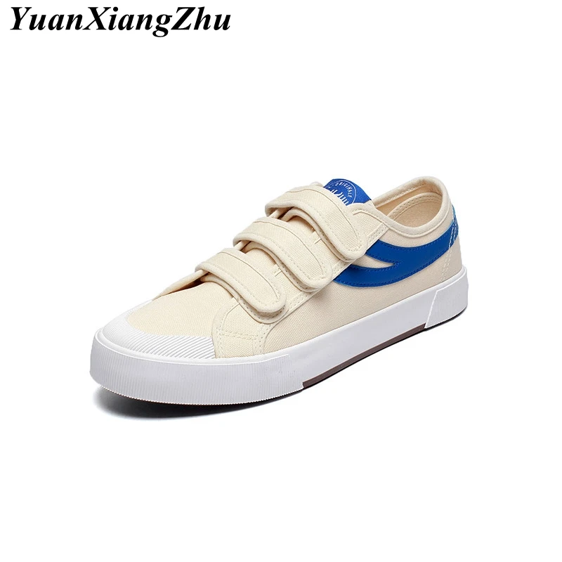 

Hook loop Mens Casual Shoes 2018 Summer Breathable Canvas Shoes Men Sneakers Fashion Solid Male Loafers Sneakers zapatos hombre