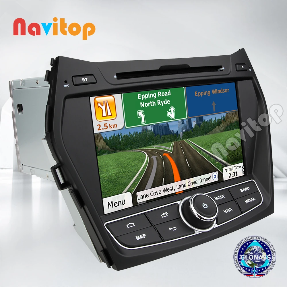 pure android 4.2 car dvd gps player for Hyundai Santa FE/IX45 2013 2014 Radio Stereo Multimedia Navigation Capacitive car gps