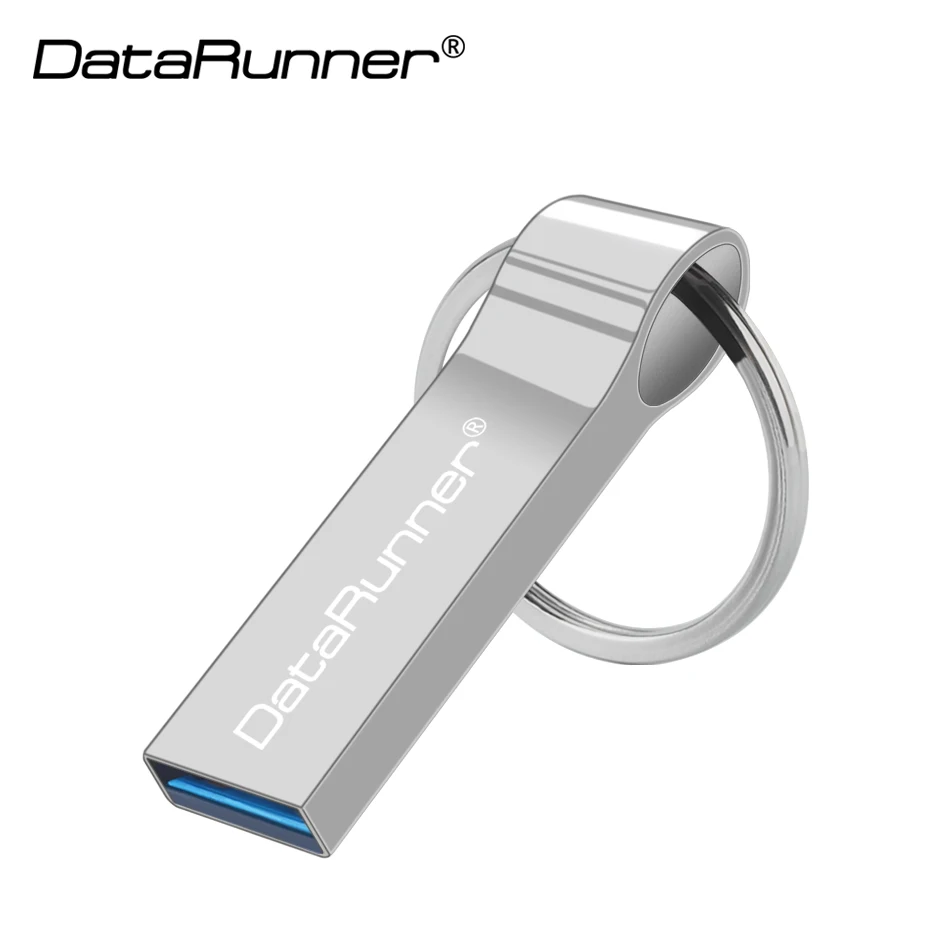 

DataRunner Usb 3.0 Pen Drive 64GB Key Ring USB Flash Drive 8GB 16GB 32GB High Speed Pendrive USB Memory Stick Logo Customize