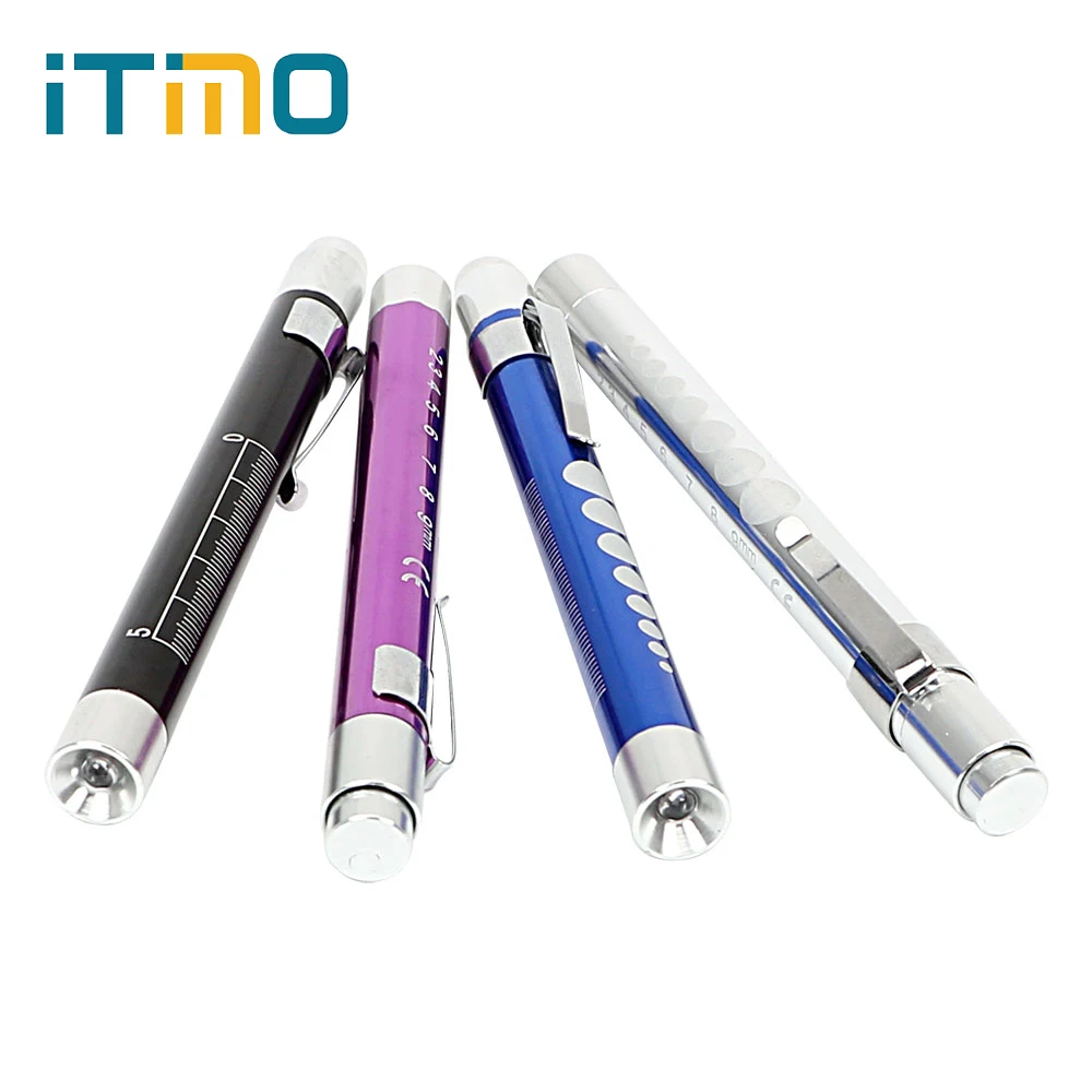 

ITimo Mini LED Flashlight For Doctor Nurse Powerful First Aid Torch Lamp Emergency Camping Light Portable Medical Pen Light