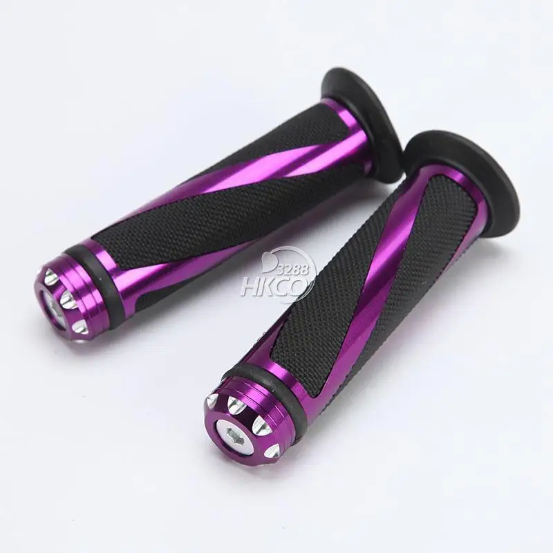 

Purple Stripe 7/8" Motorcycle Handlebar Hand Grip