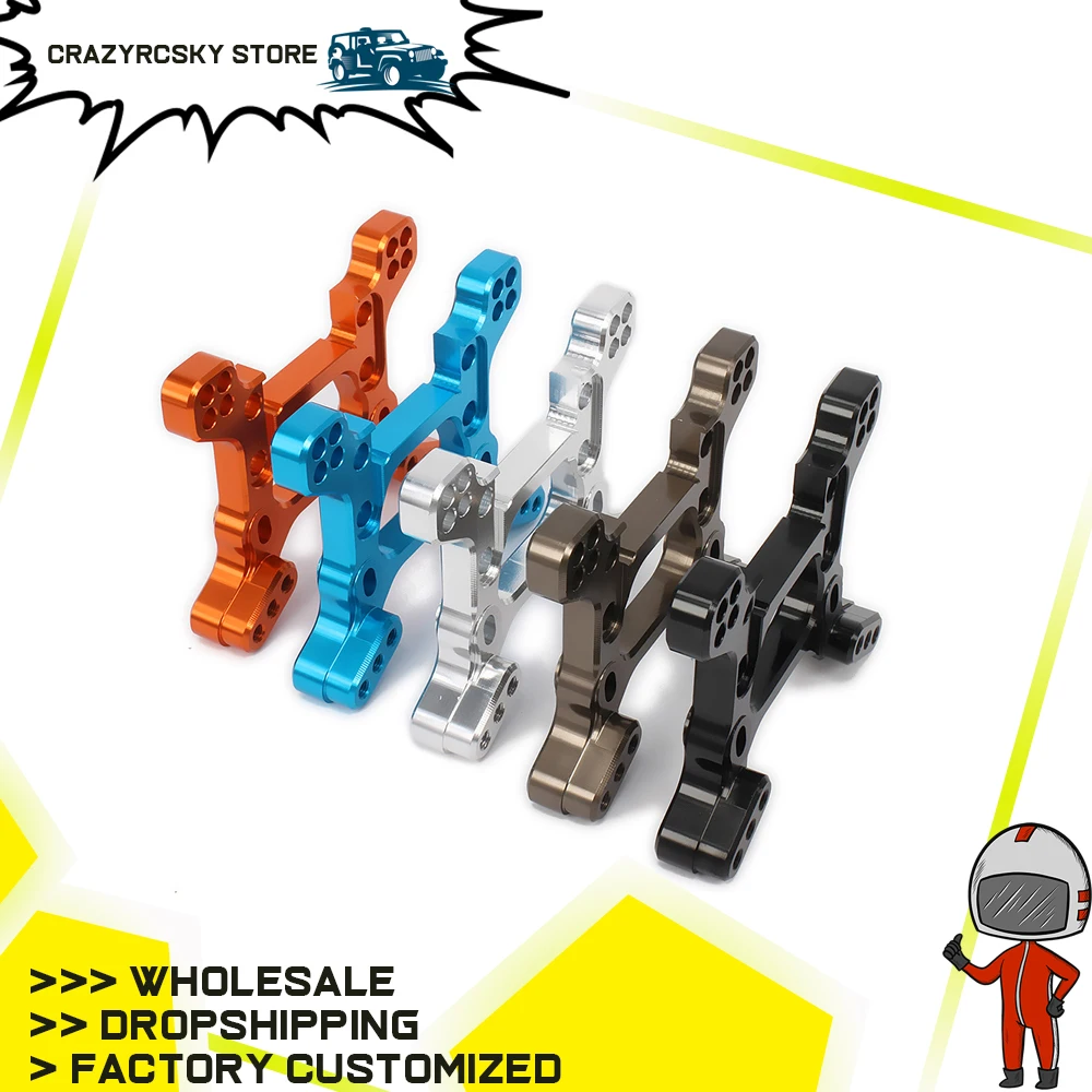 

1PC RCAWD Aluminum Front shock tower absorber plate rc hobby model car 1/10 axial yeti rock racer buggy upgraded Hop-up RC Parts
