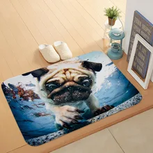 Животных Собака Мягкий коврик Спальня детская ковровое покрытие ковер прикроватные коврики