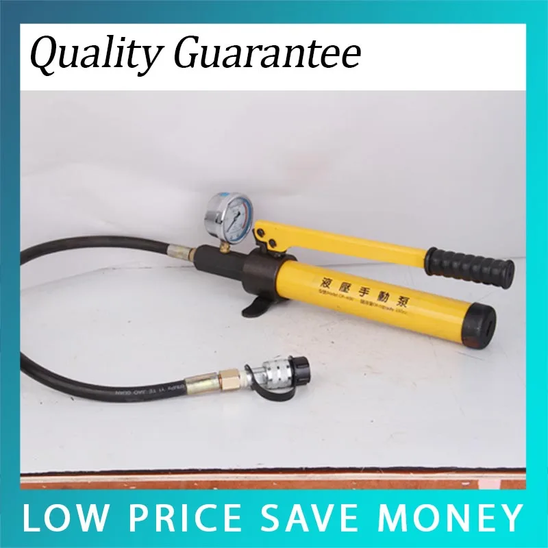 CP 600 Portable Small Hydraulic Manual Pump With Pressure Gaugein