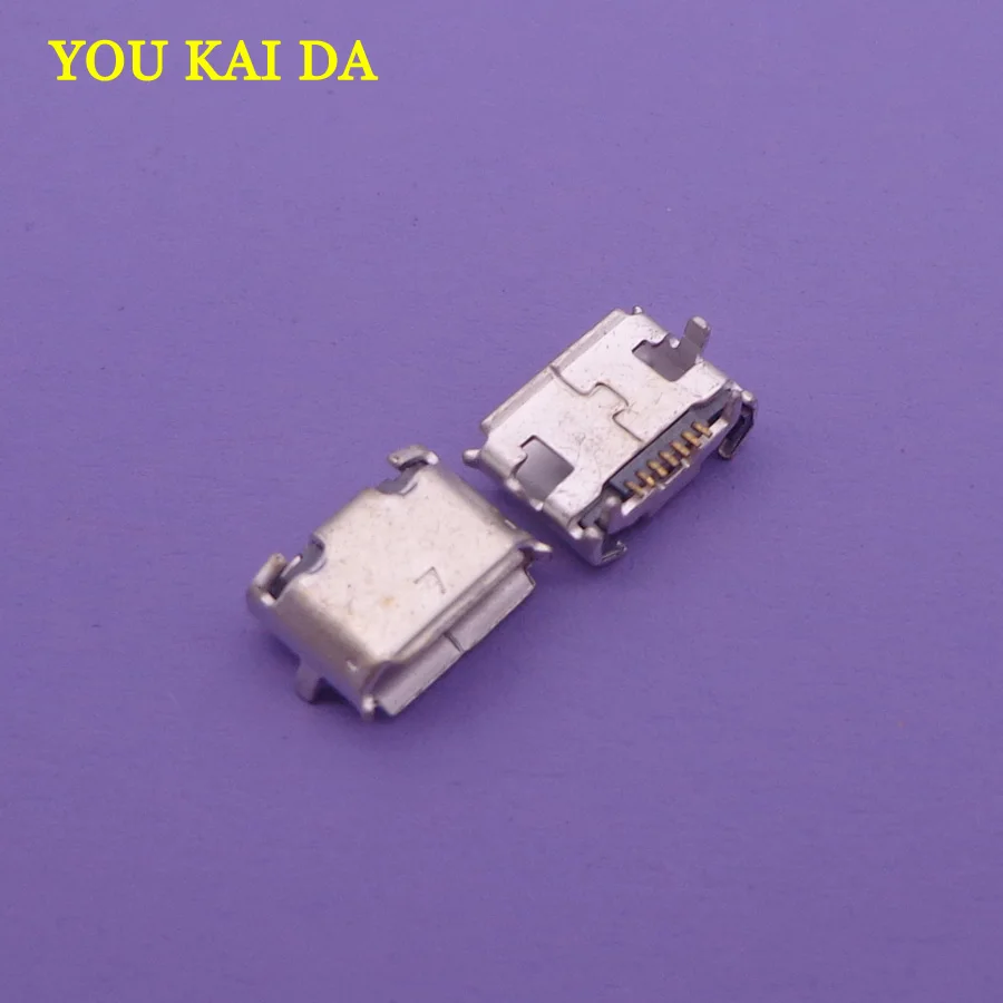 50 шт. Micro Mini USB для Samsung S8500 i329 b7300c S8530 B7300 USB разъема Jack Разъем 7-контакт Замена запчасти dock
