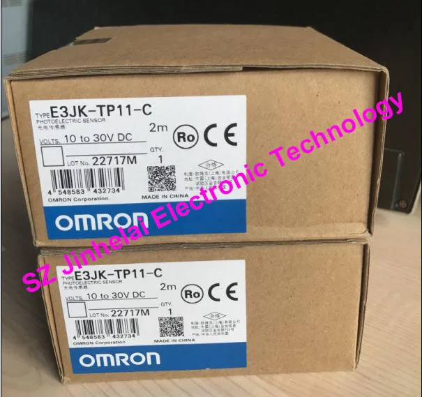 

Authentic original OMRON PHOTOELECTRIC SWITCH SENSOR E3JK-TP11-C 2M 10-30VDC