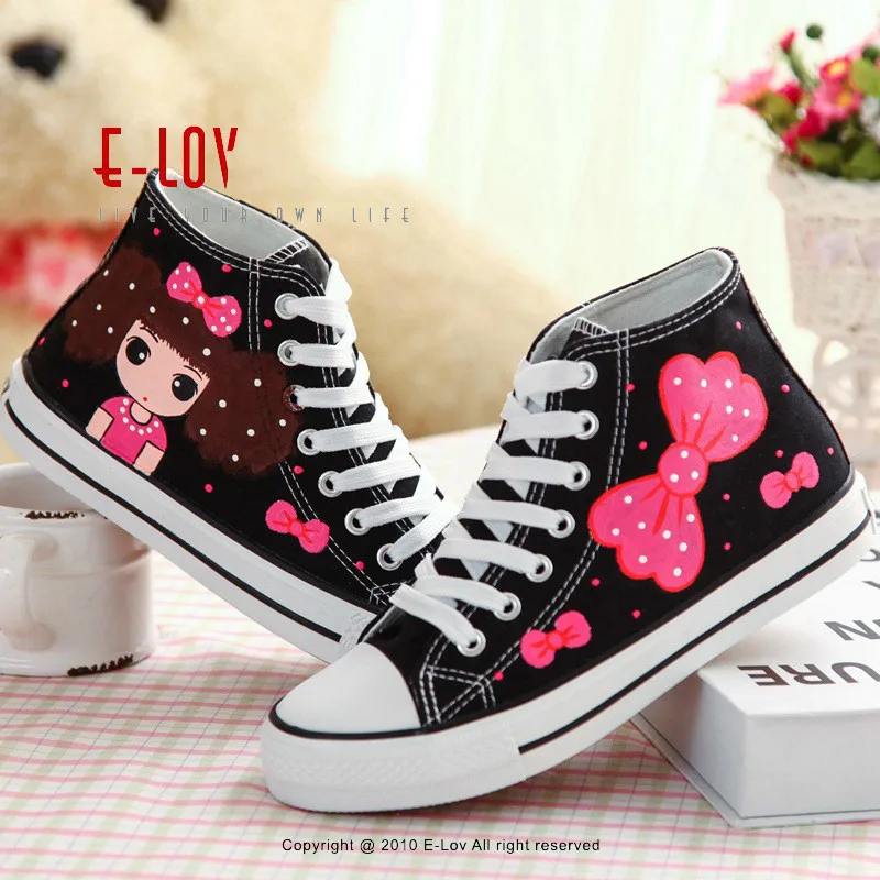 Canvas Shoe Woman Hand Fund Woman Platform Womens Casual Ladies Shoes Women Fashion Sneakers Zapatos De Mujer Feminino Sneaker