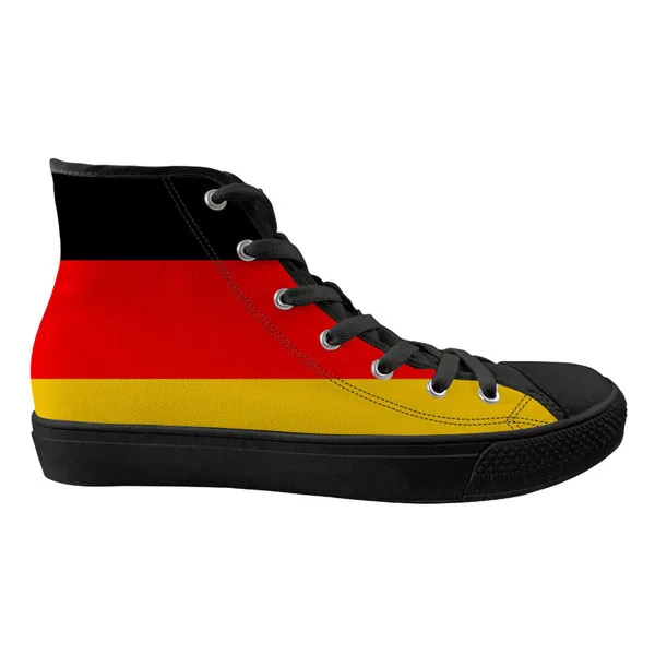 Индивидуальные 3D Флаги США узор на плоской подошве женская обувь повседневные кроссовки высокие женские парусиновые модные вулканизированные туфли для женщин - Цвет: H1786Z38