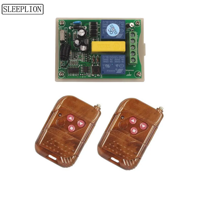 220V 110V Motor Remote Controller Switch Wireless Remote Control Switch UP Down Stop Tubular Motor Forward Reverse (2)