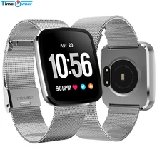 V6S смарт-браслет пульсометр монитор здоровья сна MSM напоминание Push Stop часы погоды спортивный режим умный Браслет