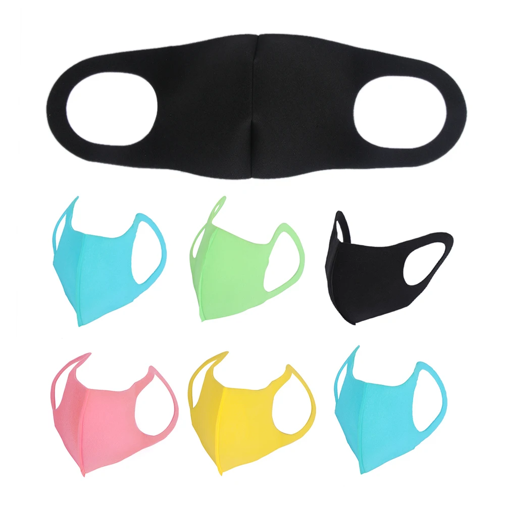 

3Pcs/Pack Unisex Mouth Mask Washable Anti-Haze Dust Allergy Pollen Peculiar Smell PM2.5 Mouth Masks