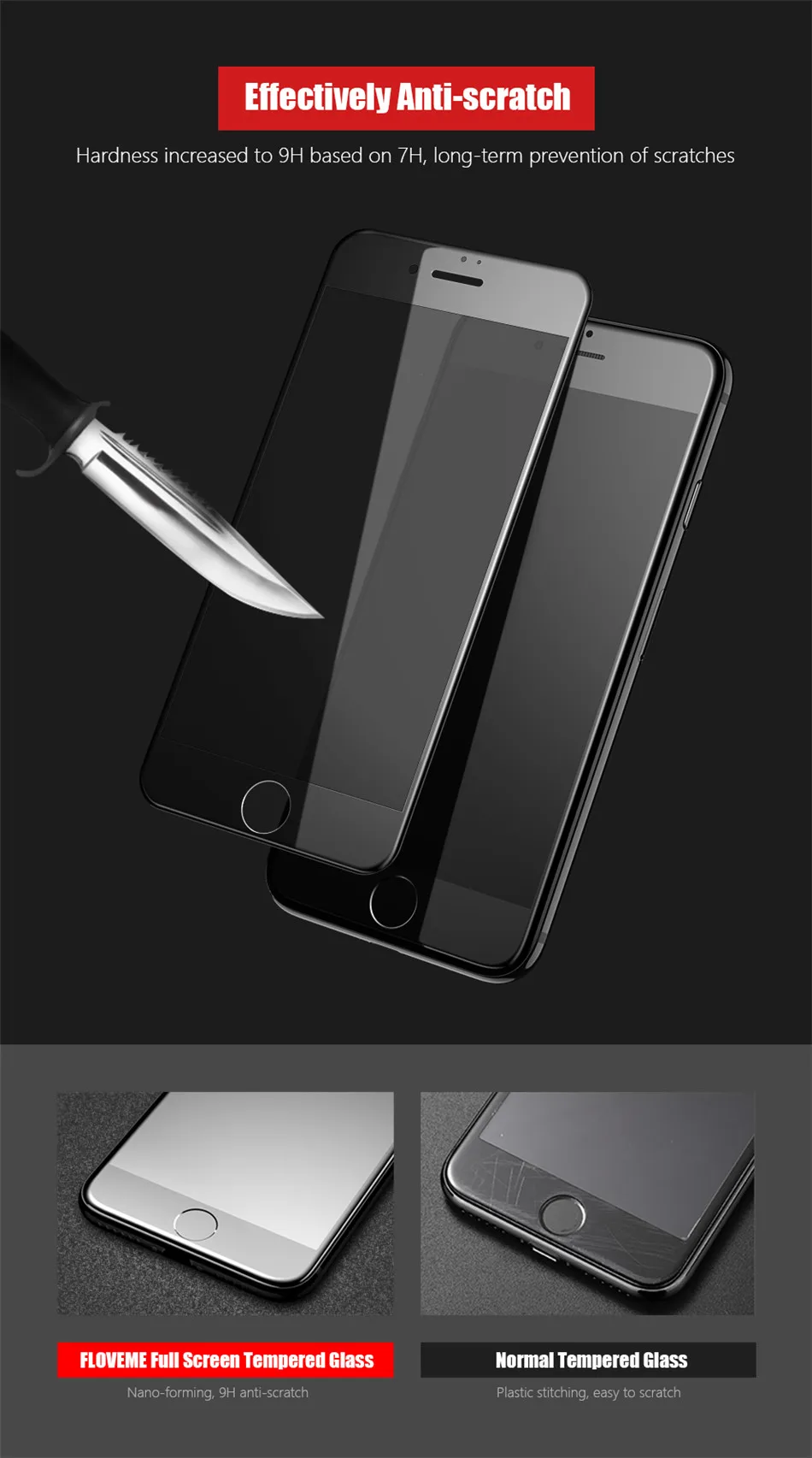 Luxury Screen Protector Glass Film 0.25mm 9H Tempered Glass (9)