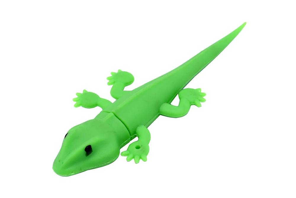 JASTER USB флэш-накопитель Зеленая Ящерица 4 ГБ 8 ГБ 16 ГБ 32 ГБ 64 Гб Gecko флеш-диск USB 2,0 карта памяти USB флешка диск, подарок