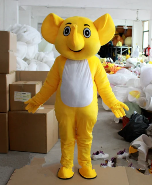 

Elephant Mascot Costumes Character Halloween Costumes Fancy Dress Suit Holiday