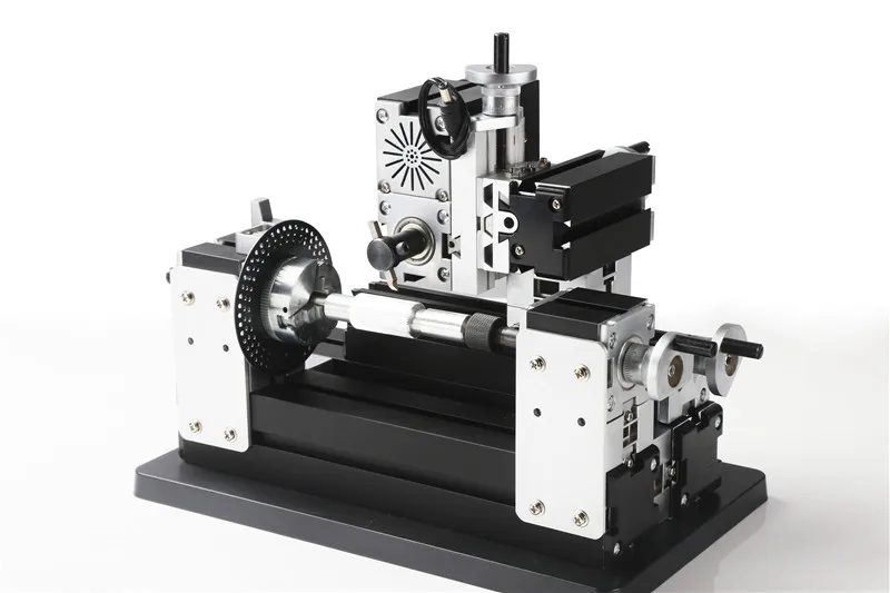 

60W Electroplated Metal Gear Milling Machine 60W,12000rpm Horizontal mill machine TZ10002MZLP