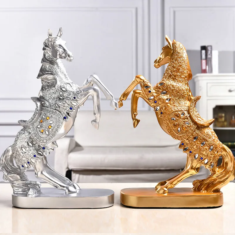 The New Flying Horse Home Decor Resin Decoration Crafts Living Home Decor Resin Decoration Crafts
