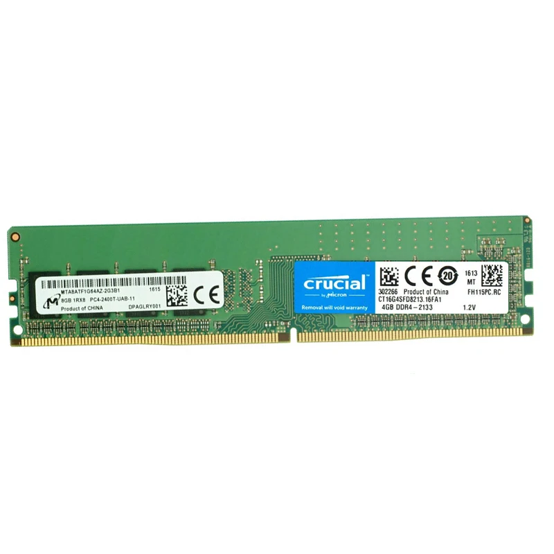 Crucial 4g 8 gb 16g ram ddr4