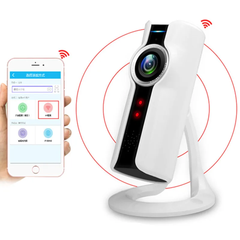 180 Panoramic Fisheye Camera Mini Wifi VR IP Camera Wireless 720P HD Network CCTV Security Camera Protection Surveillance Cam