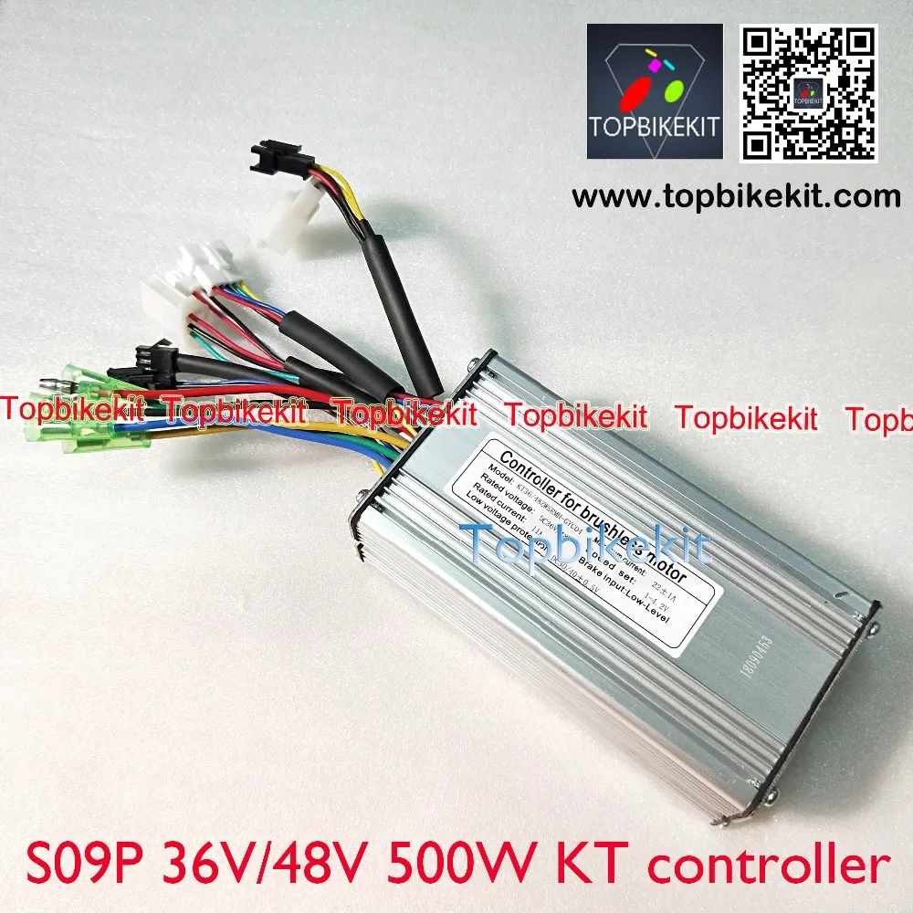 Flash Deal Ebike controller S09P 36V 500W 48V 500W KT controller Torque Simulation Square Wave Controller for ebike 500W hub motor 4 Flash Deal Ebike controller S09P 36V 500W 48V 500W KT controller Torque Simulation Square Wave Controller for ebike 500W hub motor 4