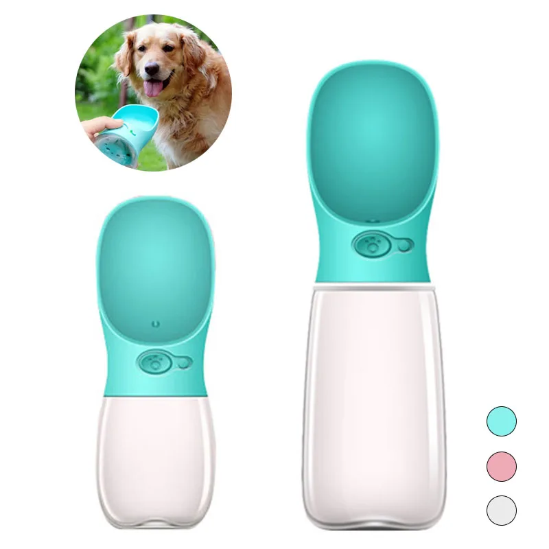 

550ML 350Ml Portable Travel Pet Dog Water Bottle Cat Bowl Feeder Dish Outdoor Drinking Bottle For Dog Water Dispenser Petshop