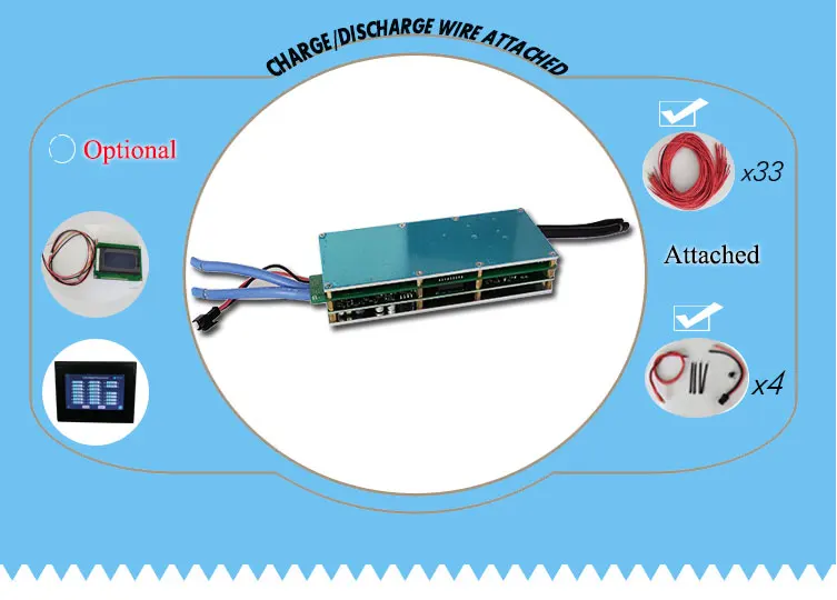 16S до 32S smart ant bms DIY Lifepo4 Li-Ion 50A/80A/100A/110A/120A smart bms pcm с android Bluetooth app monitor