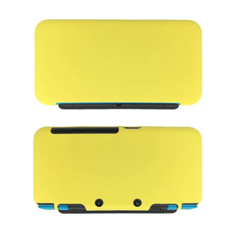 Jeebel NAND 2DS XL LL чехол игровой автомат силиконовый Полный Чехол резиновый корпус мягкий кожаный чехол ручка чехол