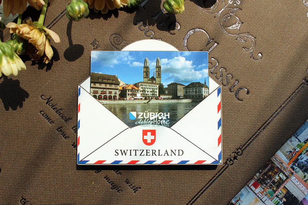 Details about   Switzerland fridge magnet Zurich Vintage Poster Geneva travel souvenir Lausanne 
