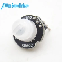 1 шт. MH-SR602 Мини датчик движения модуль детектора пироэлектрический инфракрасный PIR комплект датчик y переключатель кронштейн для arduino Diy с объективом