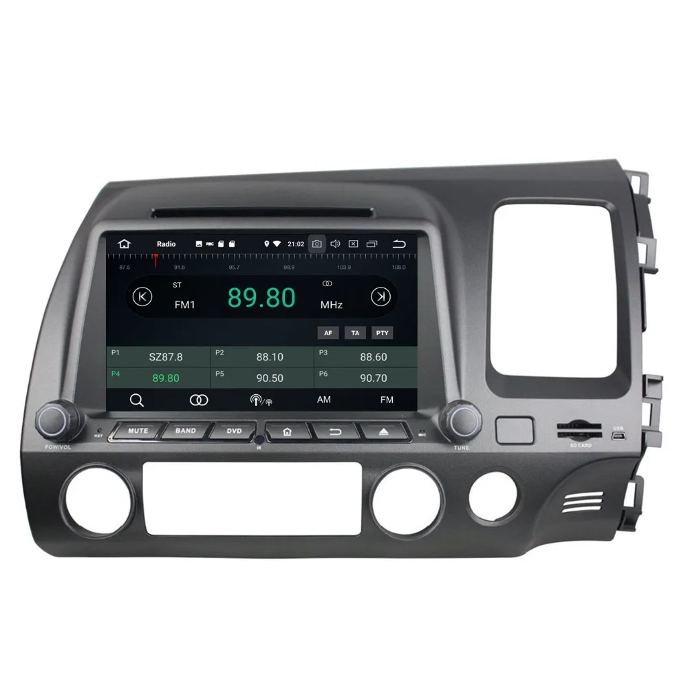 Perfect 2 din 8" Android 8.0 Car Stereo DVD Radio GPS Multimedia for Honda Civic 2006-2011 Right 4GB RAM Bluetooth WIFI USB Mirror-link 8 Perfect 2 din 8" Android 8.0 Car Stereo DVD Radio GPS Multimedia for Honda Civic 2006-2011 Right 4GB RAM Bluetooth WIFI USB Mirror-link 8