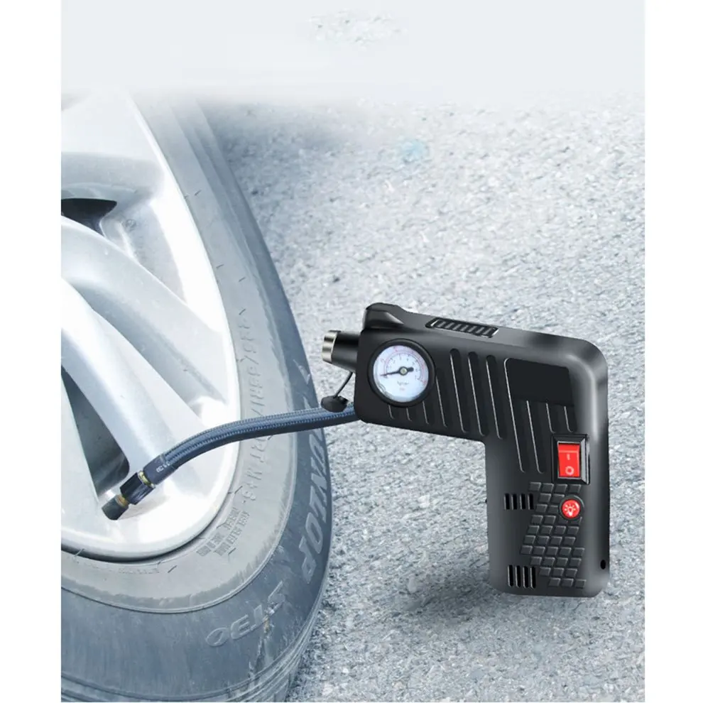 NewCar supplies multi-function car air pump line length 3 meters electric 12V portable air pump YX-301