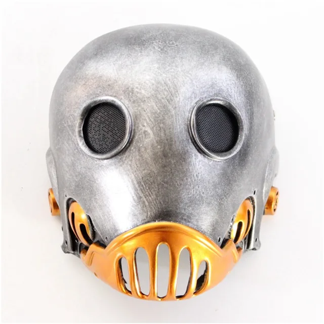 US $39.99  Halloween The Clockwork Man Kroenen Mask Resin Mask Horror Adult Masks Cosplay Party Masquerade Hel