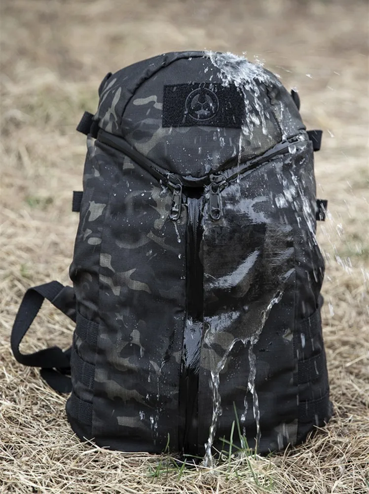 Mochila ao ar Bolsa de Viagem Exército Combate Tático Leve Mochila Camo Treinamento Militar Deserto Livre Caminhadas Grande Capacidade fã 2 Mochilas escal.