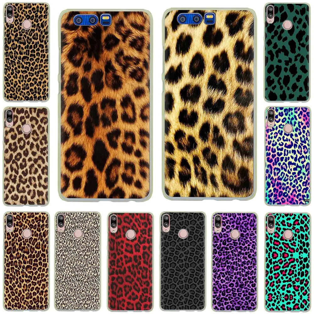 

Tiger leopard print Hard Phone Case for Huawei P30 P20 P9 P10 Plus P8 Pro Lite Mini P smart Z Plus