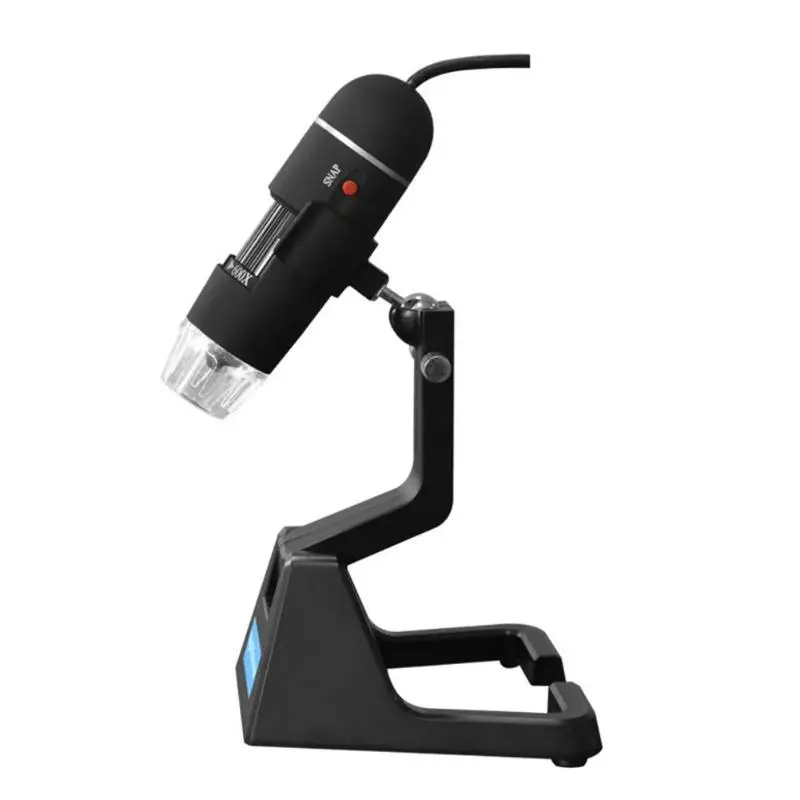 

25X-600X Digital Microscope HD 2MP 8LED Far Focus USB Electronic Magnifier Camera with Adjustable Stand