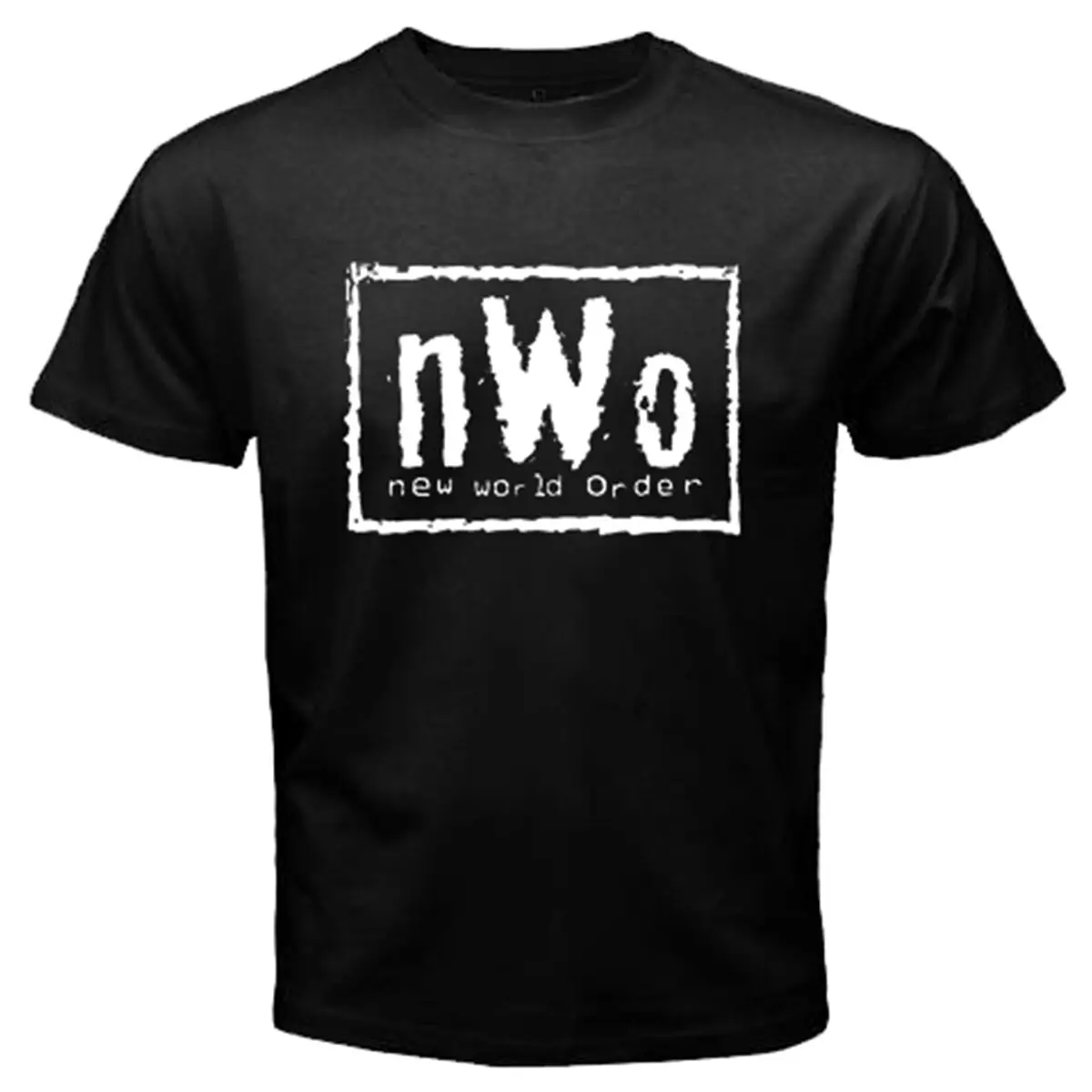 Nwo wolfpac борцовка футболка Бесплатная доставка Новая мода 100% хлопок для мужчин