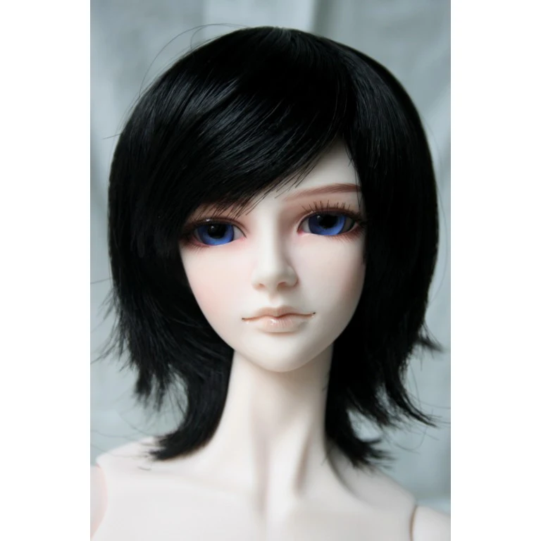 

[wamami] 47# Black Short Straight Wig 1/3 SD DZ BJD Dollfie 8-9