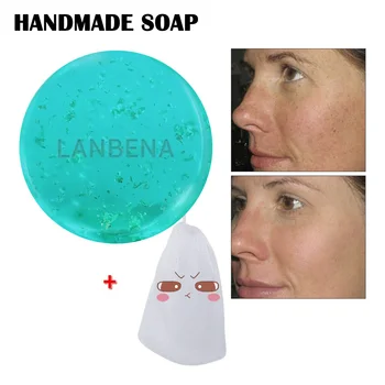 

Hyaluronic Acid Facial Cleansing Handmade Soap Moisturizing Whitening Soap Face Beauty Care SK88